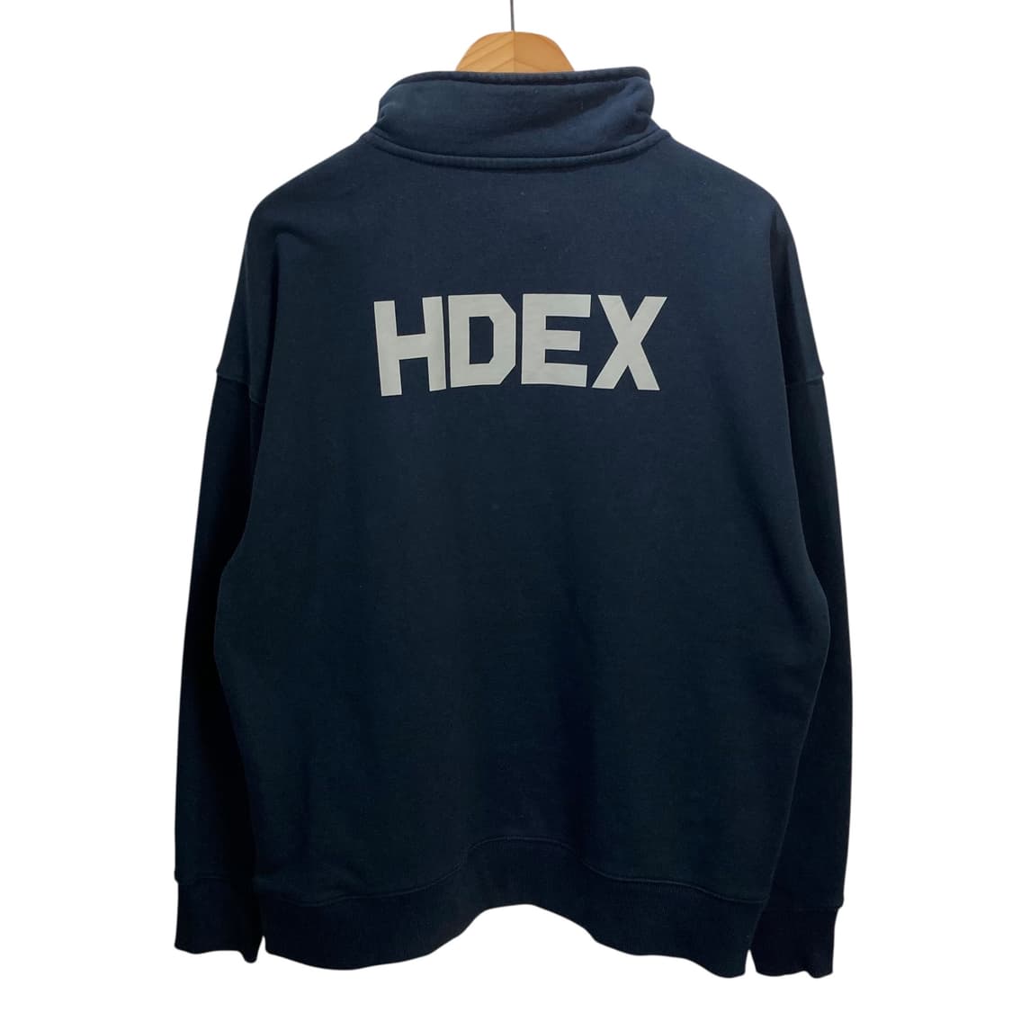 HDEX 네이비 반집업 맨투맨 상품이미지4