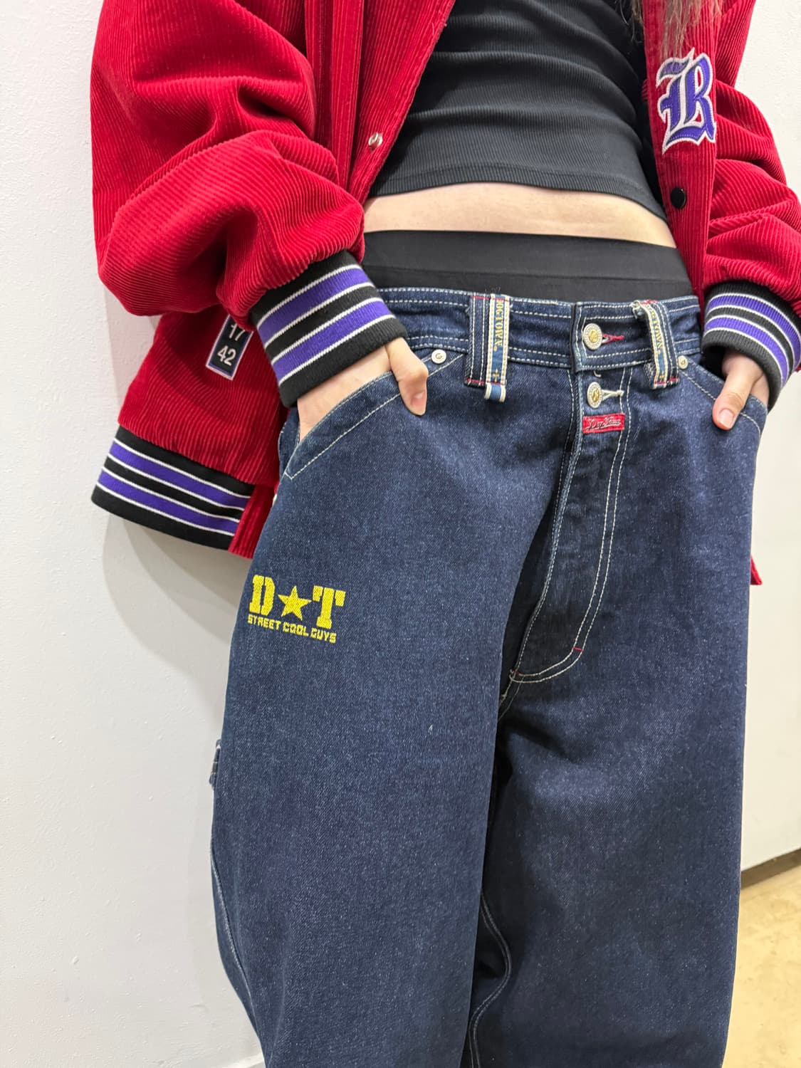 도그타운 올드스쿨 와이드 카펜터 데님팬츠 상품이미지5