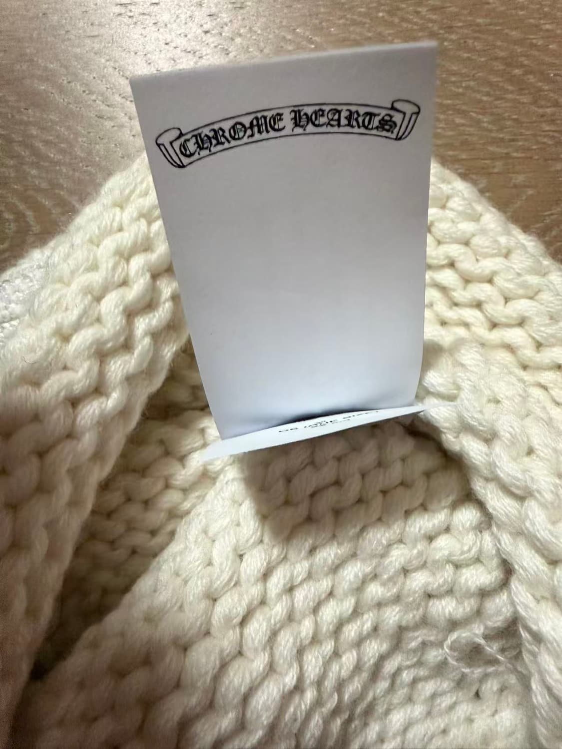 크롬하츠 비즈 크로스 비니 화이트 상품이미지6