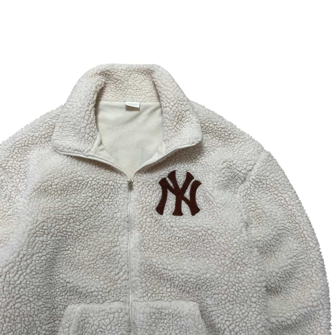 MLB 뉴욕양키즈 플리스 집업 상품이미지4