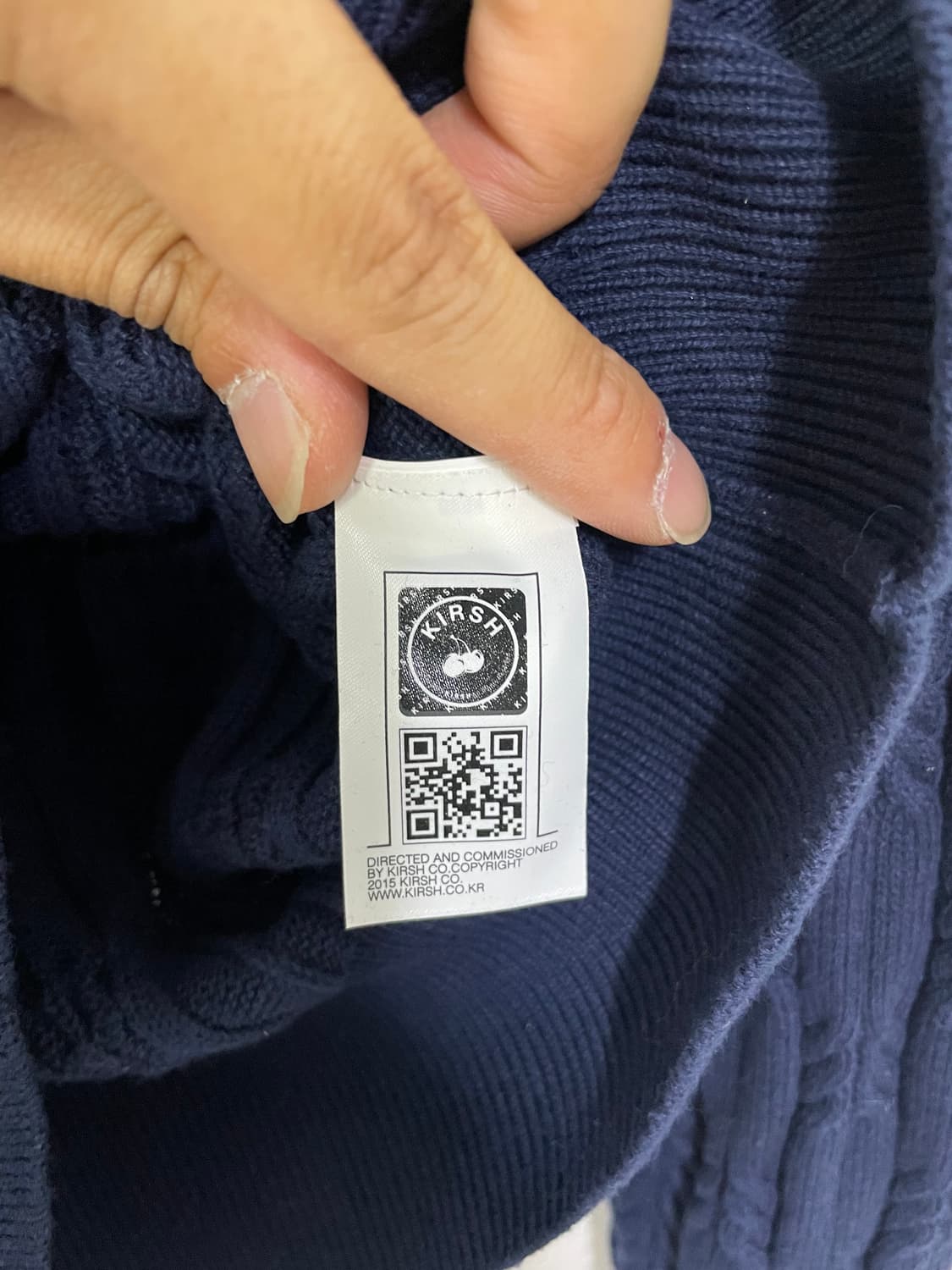 키르시 스몰 체리 크롭 니트 상품이미지6