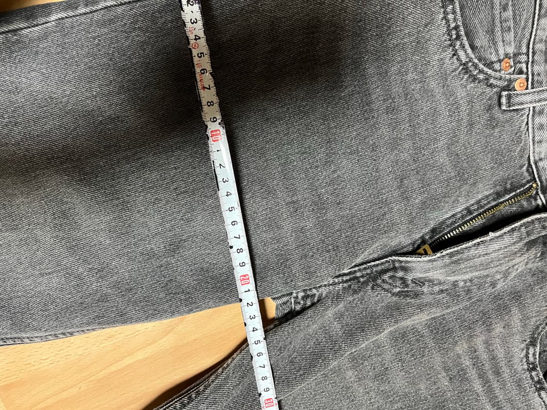 리바이스 555 96 릴렉스 스트레이트진 그레이 28/32 상품이미지7