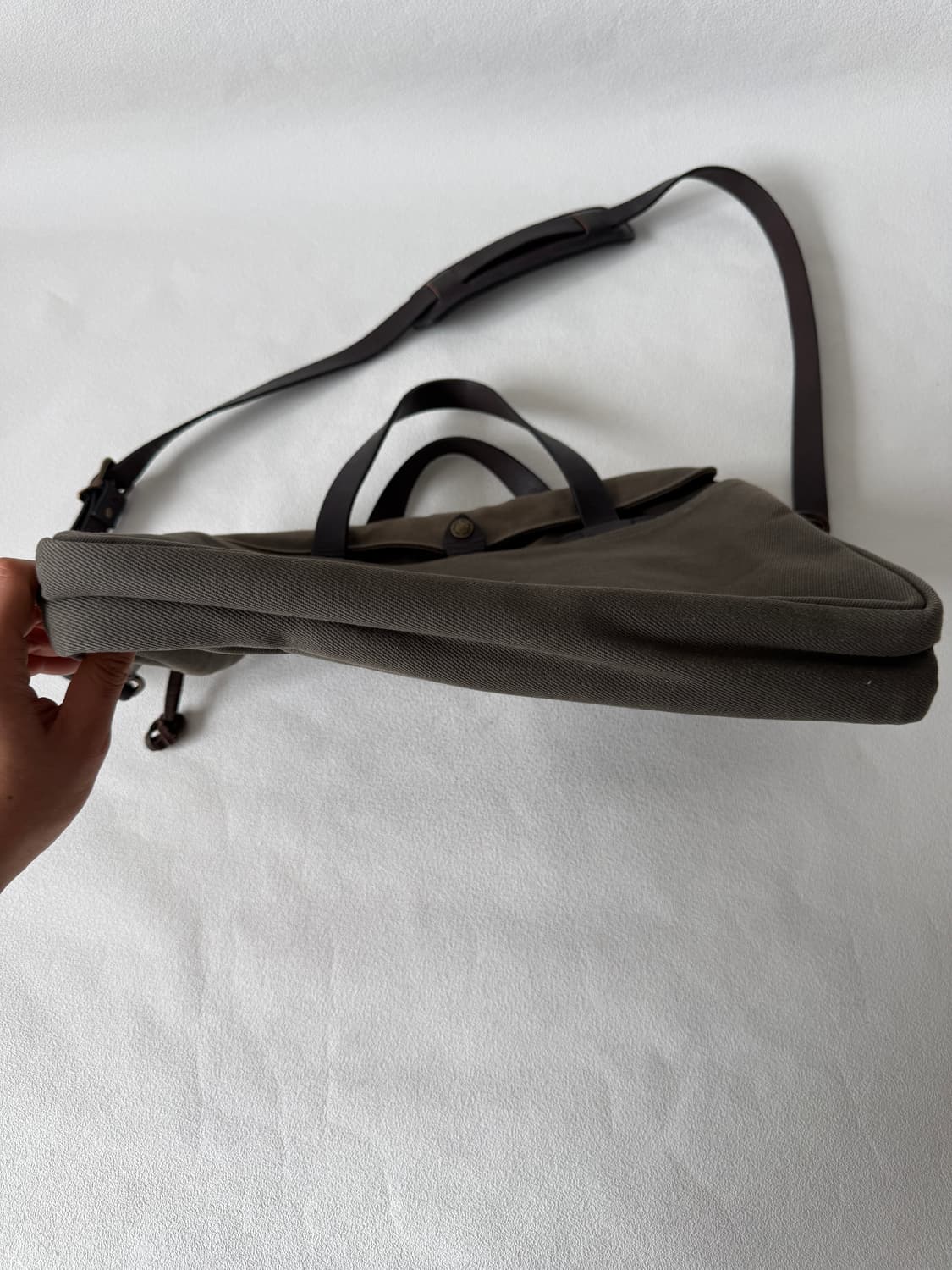 필슨(FILSON) 캔버스&레더 토트백(크로스 가능) 상품이미지7