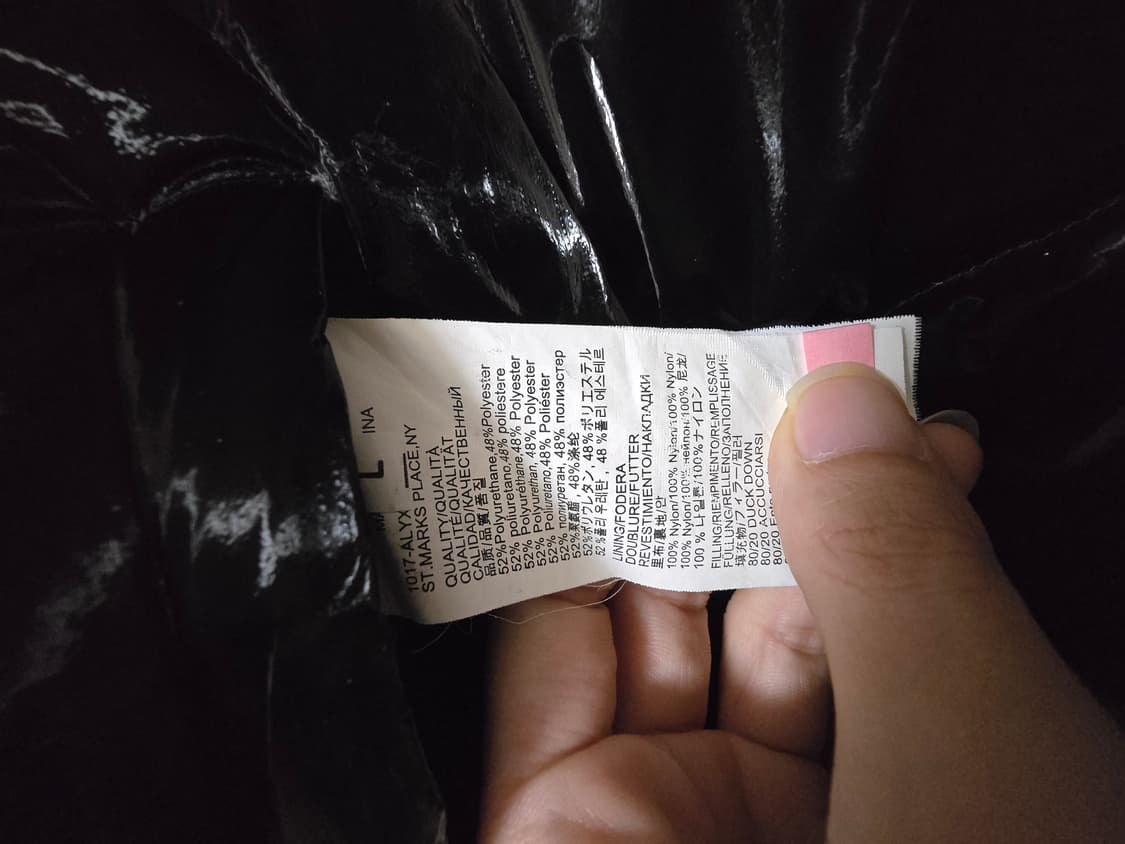 알릭스 1017 페이던트 패딩 상품이미지5