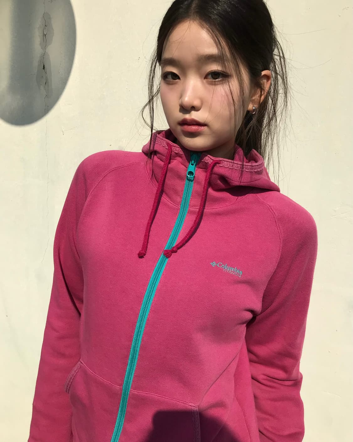 콜롬비아 티타늄 투웨이 레이스 후드집업 상품이미지3