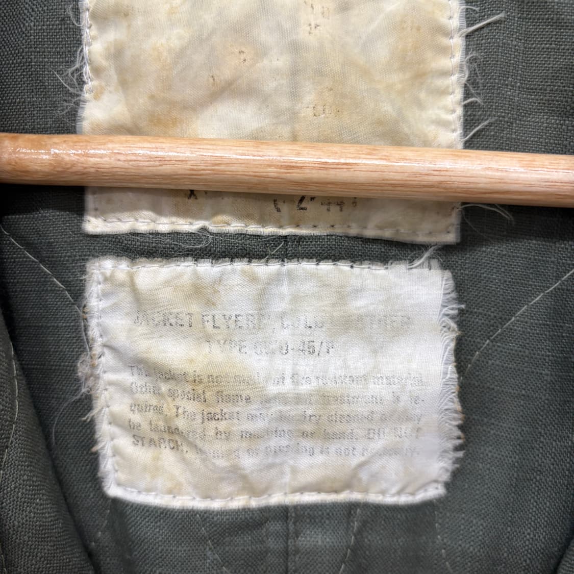 USA CWU-45P 군용 항공 MA-1 봄버 자켓 남성XL 상품이미지9