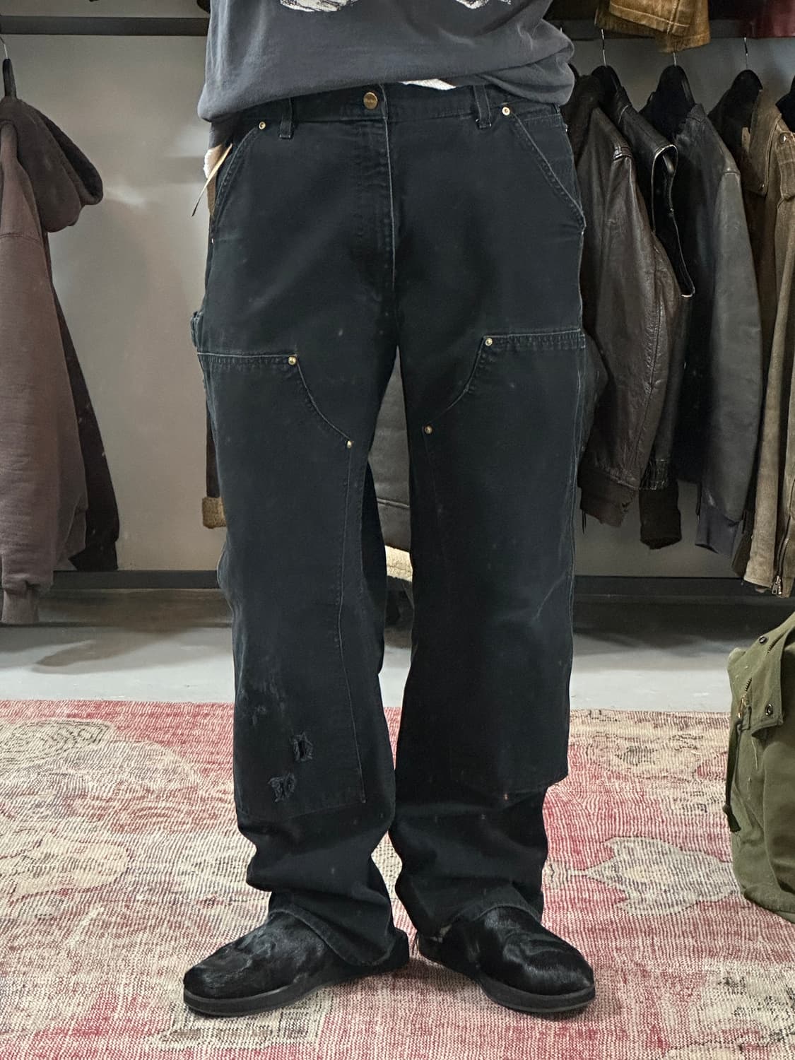 00's OG 칼하트 B01 더블니 팬츠 칼하트 썩블니 상품이미지10