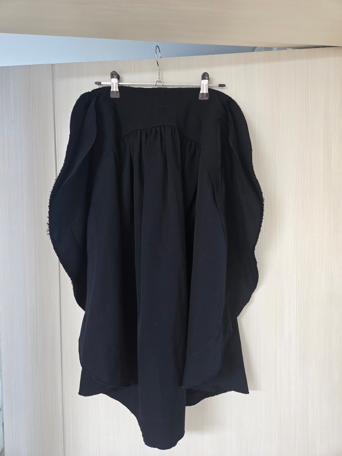 꼼데가르송 울  스커트 진네이비 상품이미지1