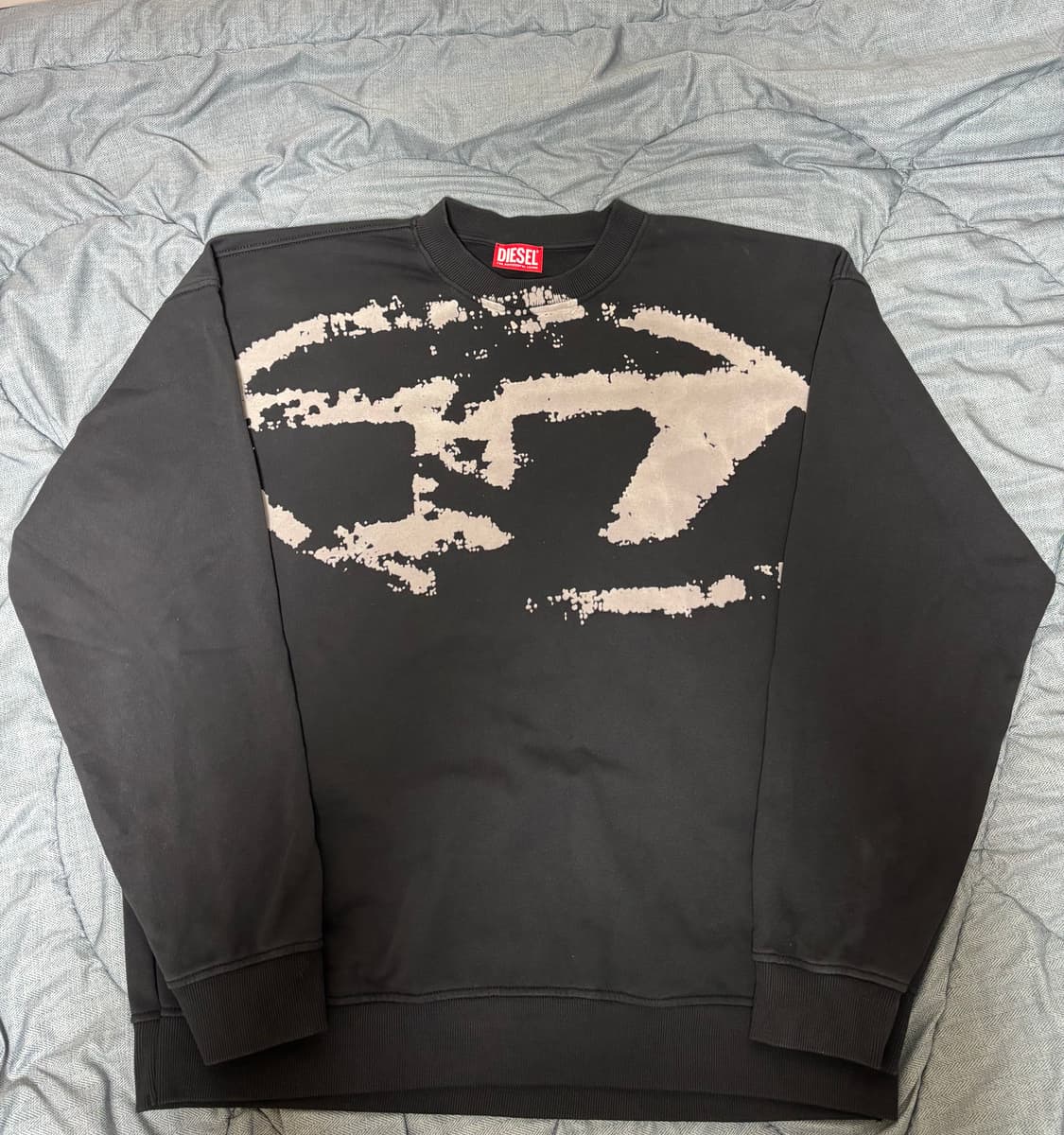 디젤 맨투맨 블랙 L사이즈 상품이미지1