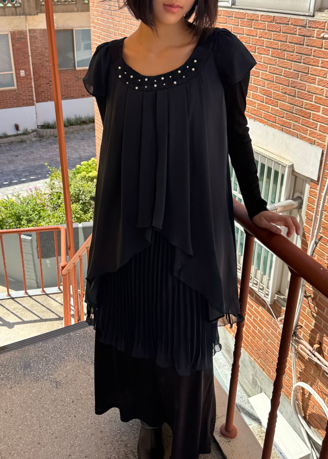 vintage jewelry dress 상품이미지1