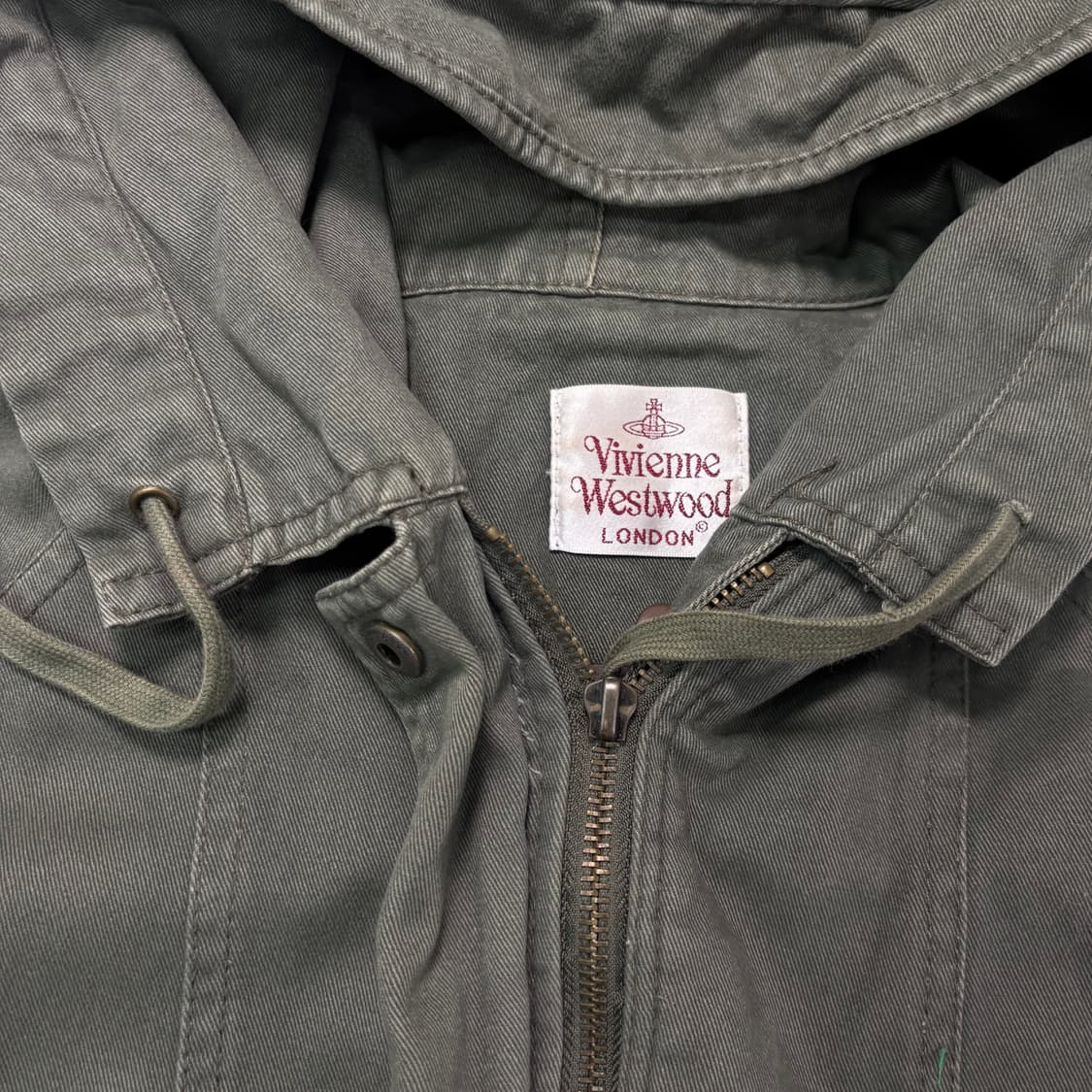 100 비비안 웨스트우드 90s 스몰로고 야상자켓 상품이미지3
