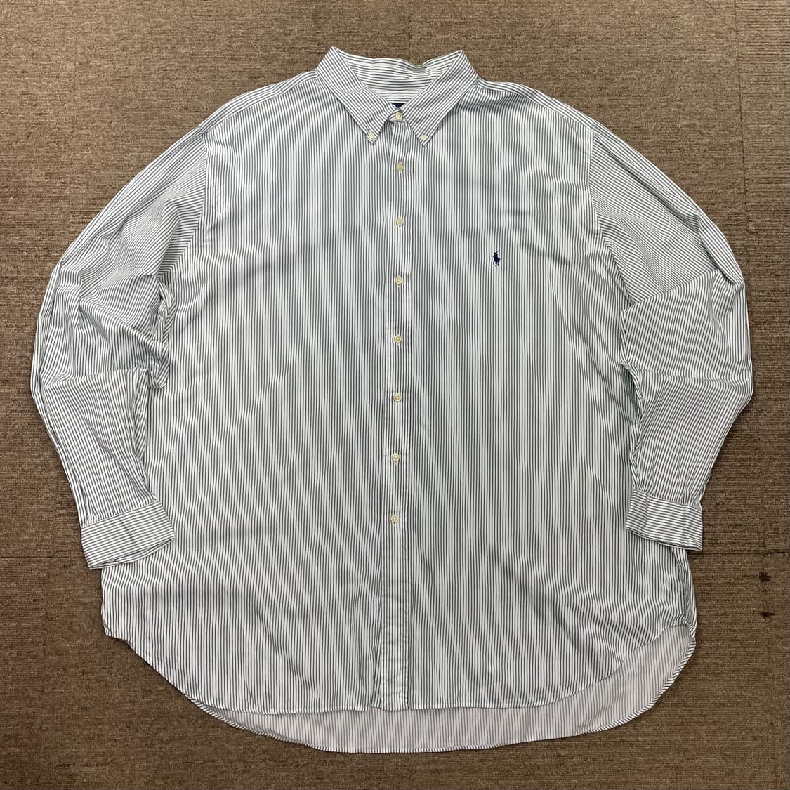 (4XL) POLO 폴로 랄프로렌 스트라이프 셔츠 상품이미지1