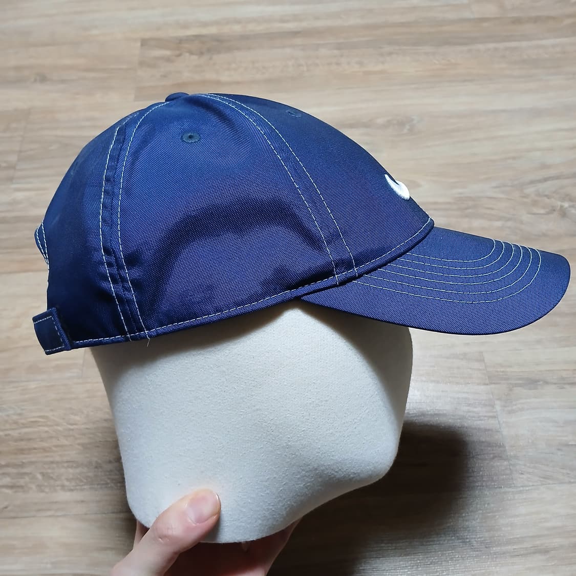 nike 나이키 스티치 네이비 블루 모자 볼캡 상품이미지2