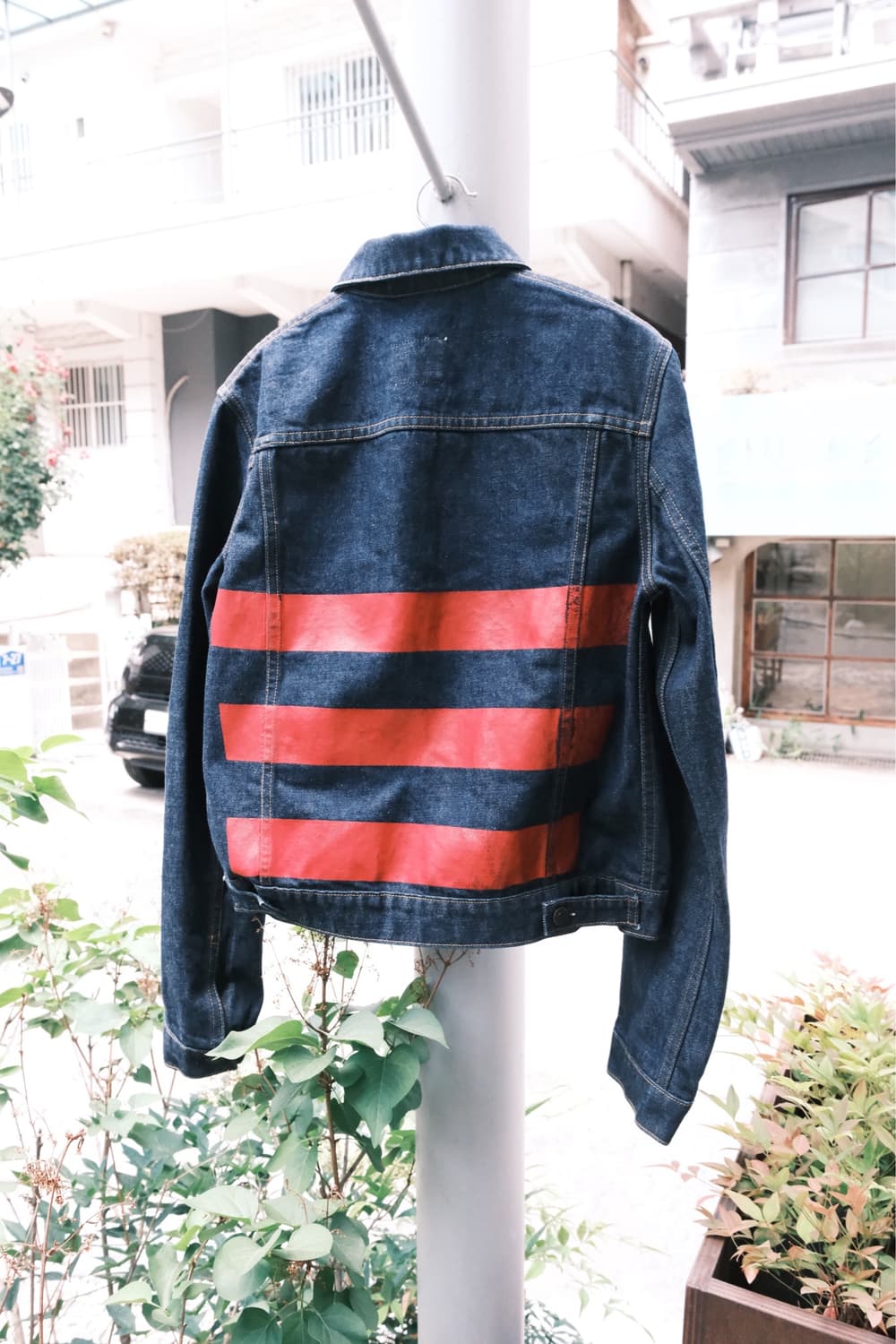 Helmut lang 리에디션 레드라인 데님 자켓 p 상품이미지6