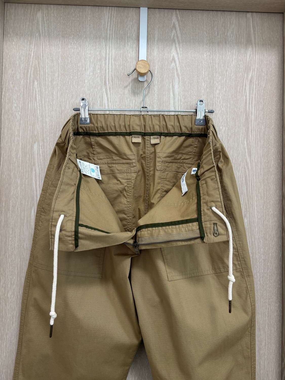 새상품급)시리즈 배기핏 밴딩팬츠82(32)/베이지 상품이미지4