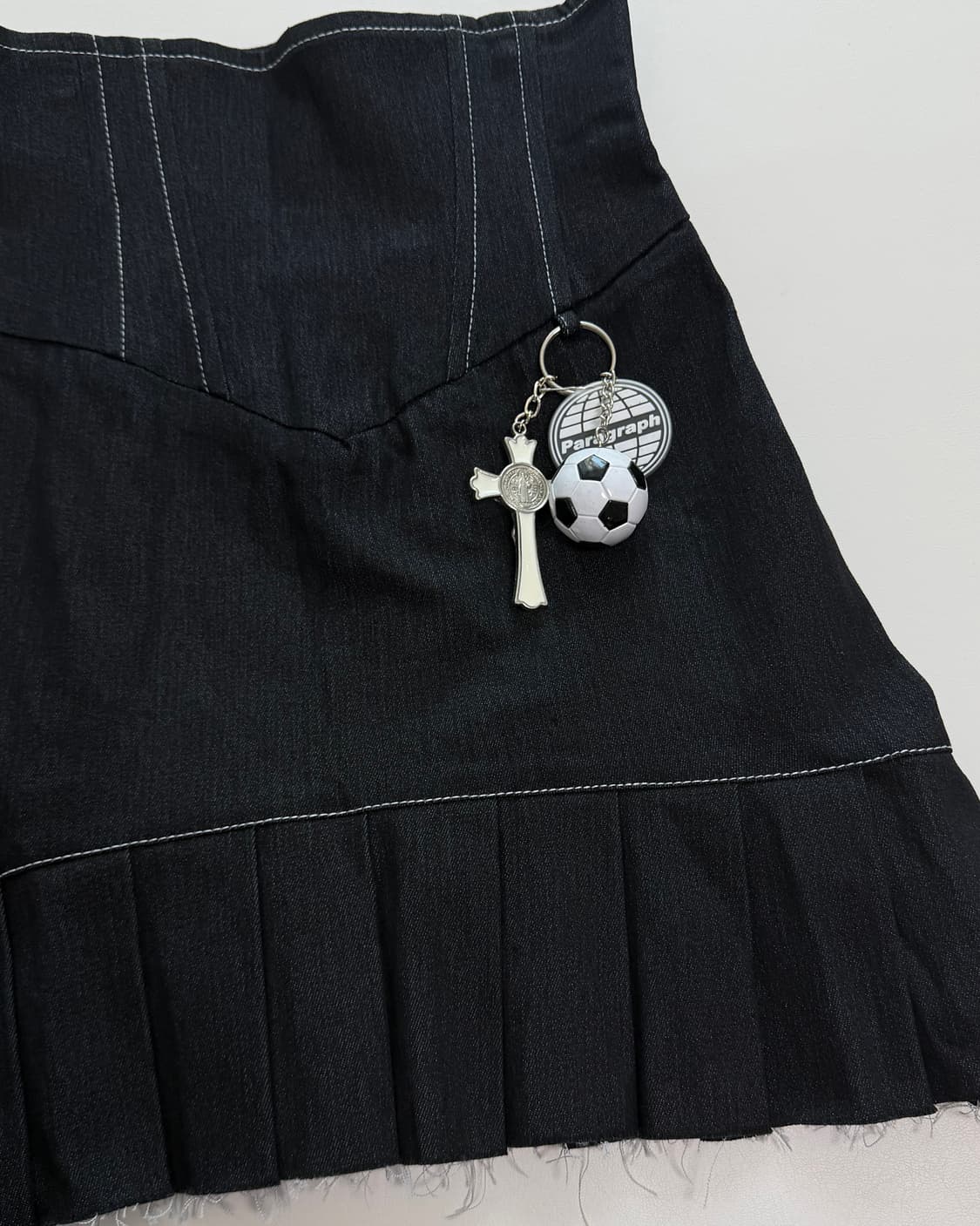 nodress 하이웨스트 미니 스커트 상품이미지3