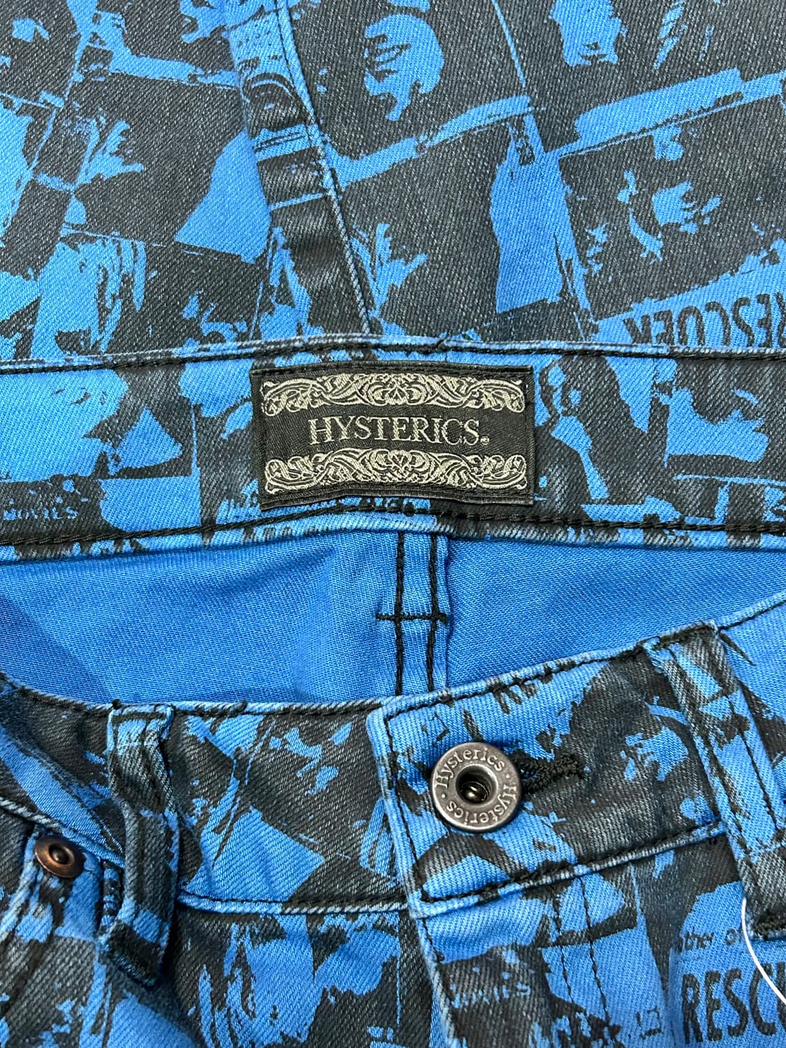 hysterics skinny jeans 히스테릭스 롤링스톤즈 스키니진 상품이미지4
