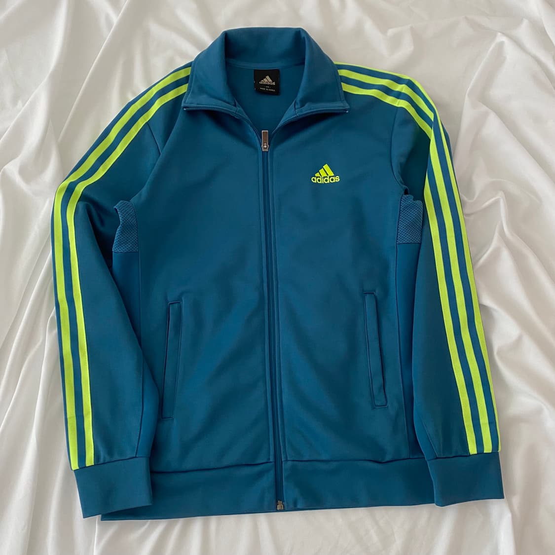 95 ) 아디다스져지 운동복 에메랄드색 A0095 상품이미지1