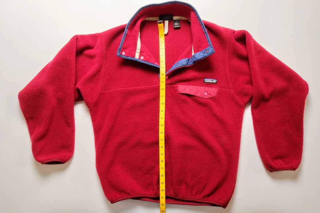90s USA 파타고니아 신칠라 스냅-T 레드 상품이미지2