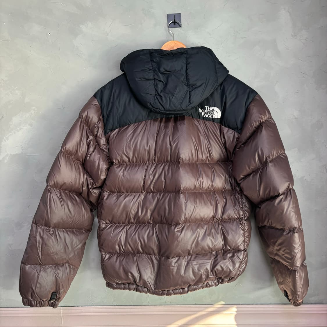 노스페이스 눕시 700 구스다운 패딩 초코 브라운 상품이미지5