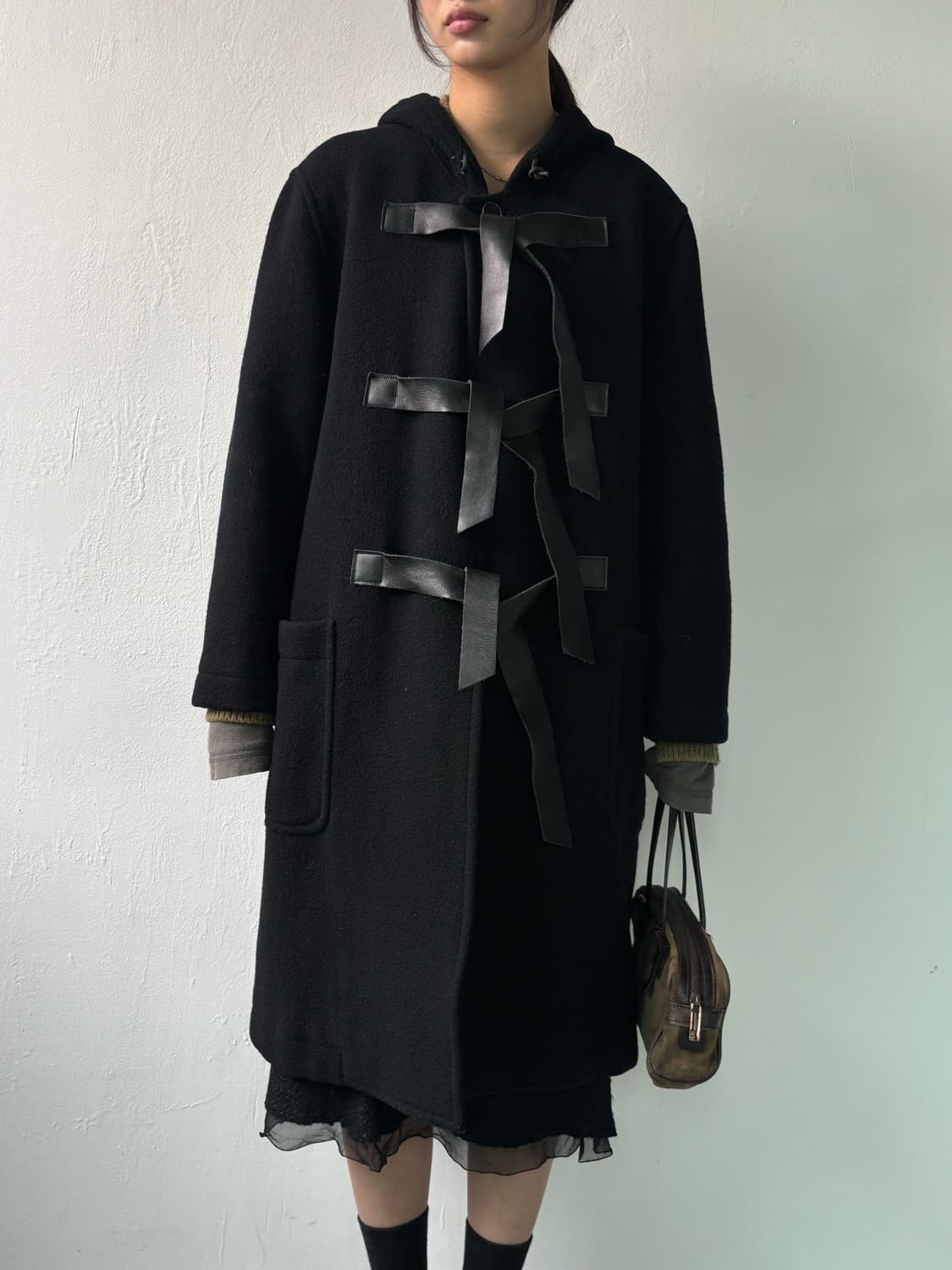 꼼데가르송 트리콧 92AW 더플 코트 상품이미지2