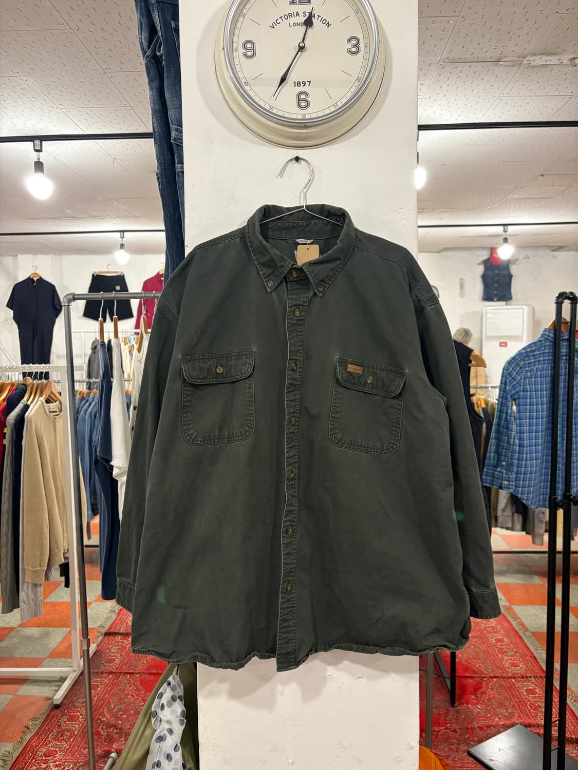 칼하트 워크셔츠 상품이미지1