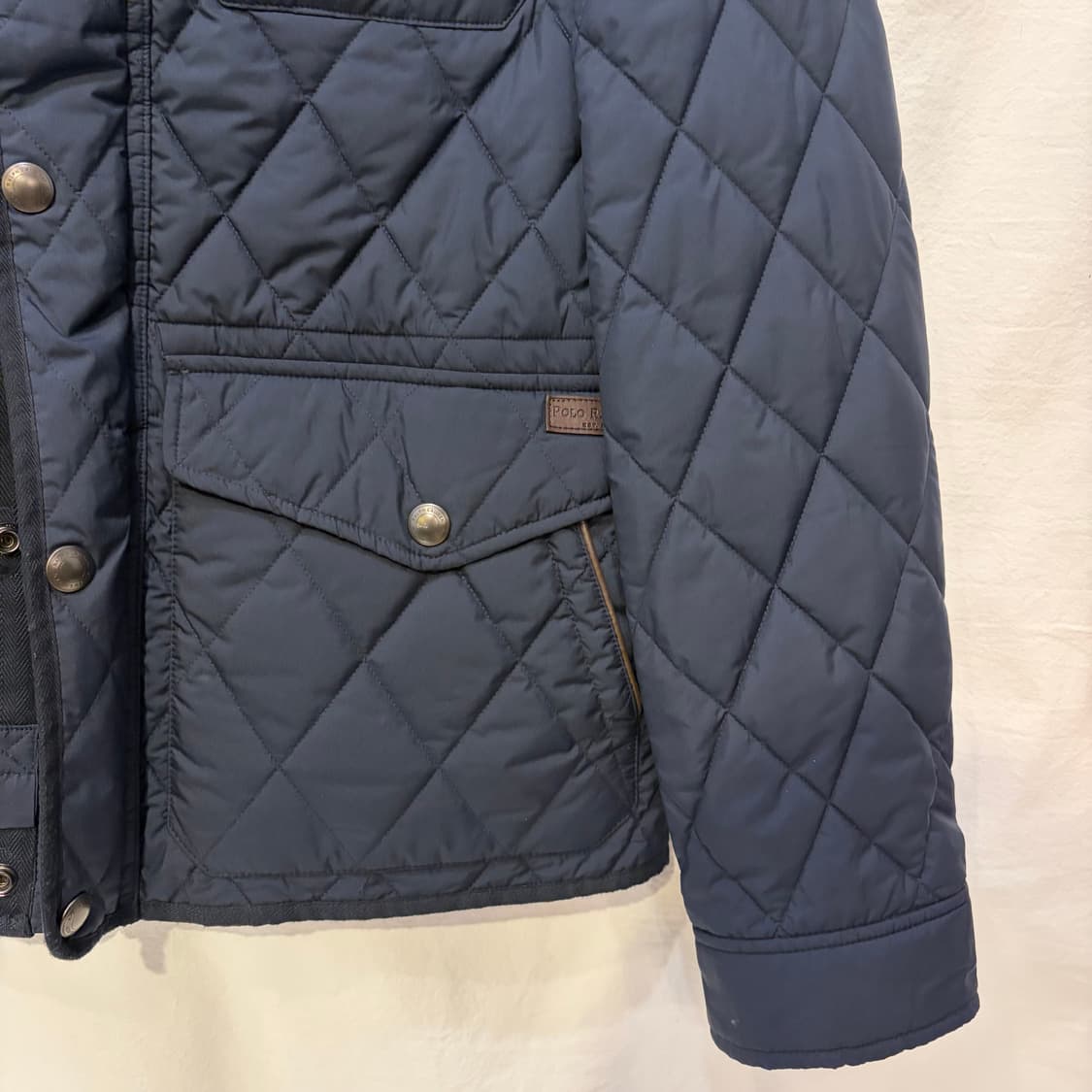 폴로 랄프로렌 네이비 퀼팅 자켓 상품이미지2