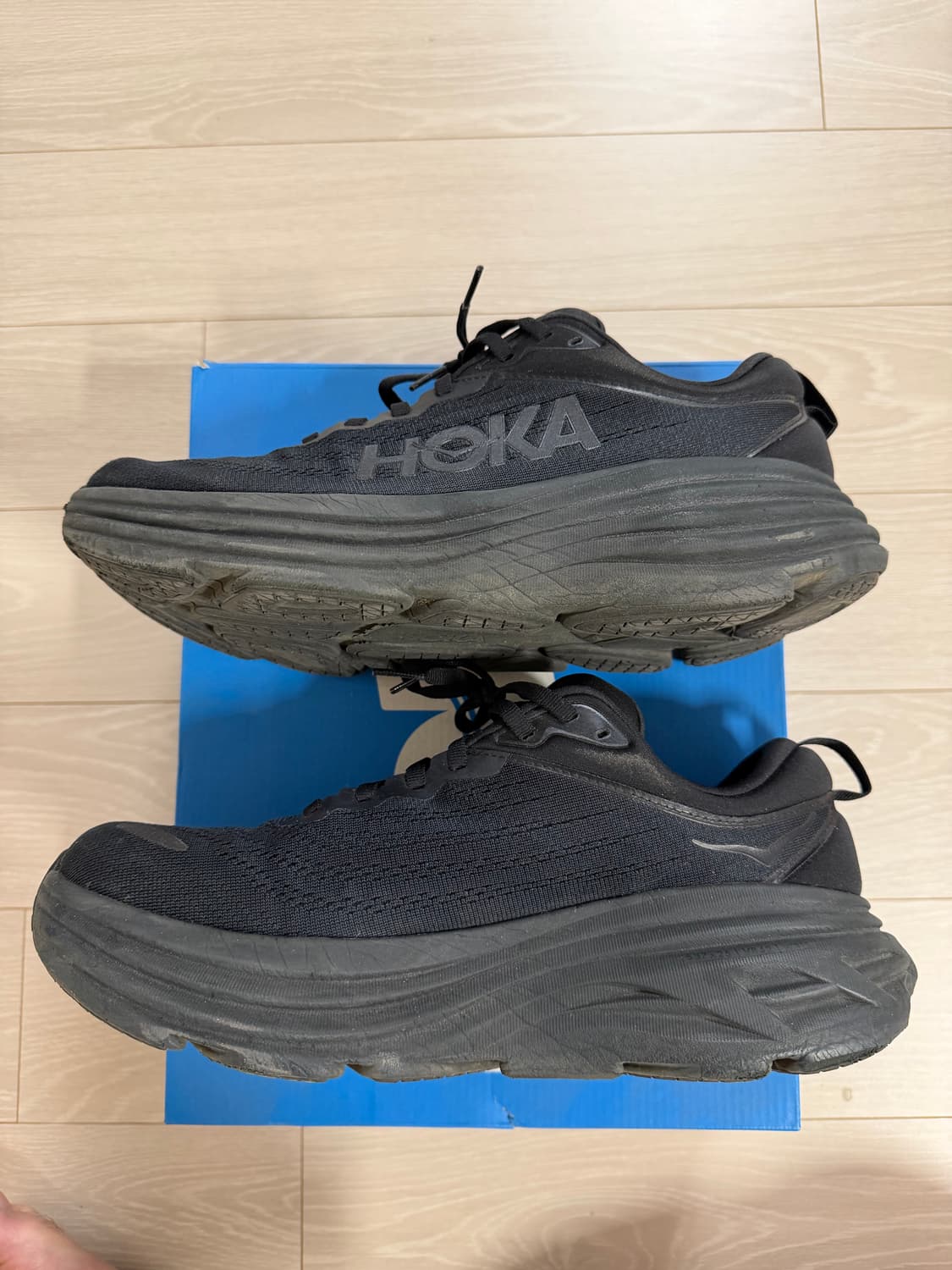 호카 본디8 블랙 275mm 운동화 상품이미지6