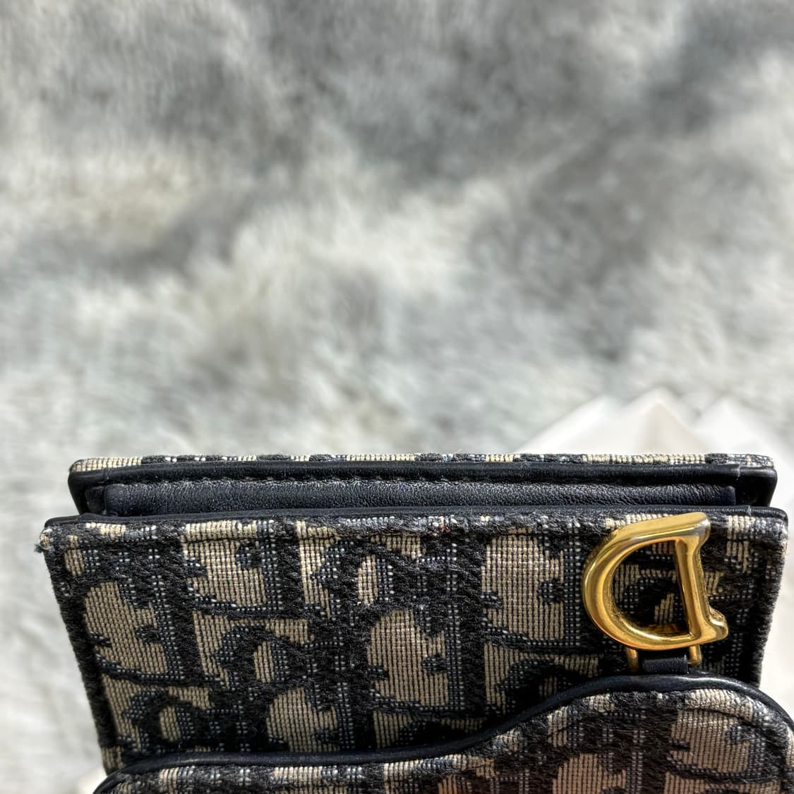 풀박스 디올 오블리크 새들 카드지갑 상품이미지4