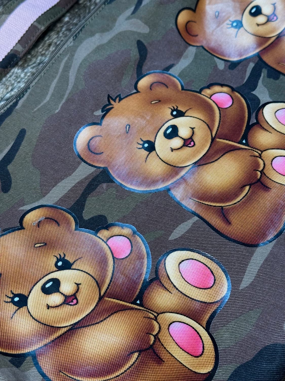 Triplets Teddy Duffle Bag Camouflage 상품이미지4