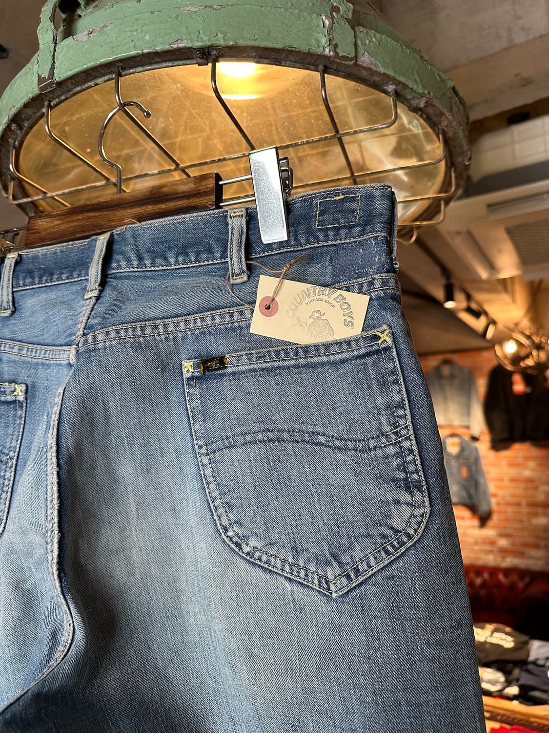 70s LEE 101B Half Selvedge Denim Pants 상품이미지6