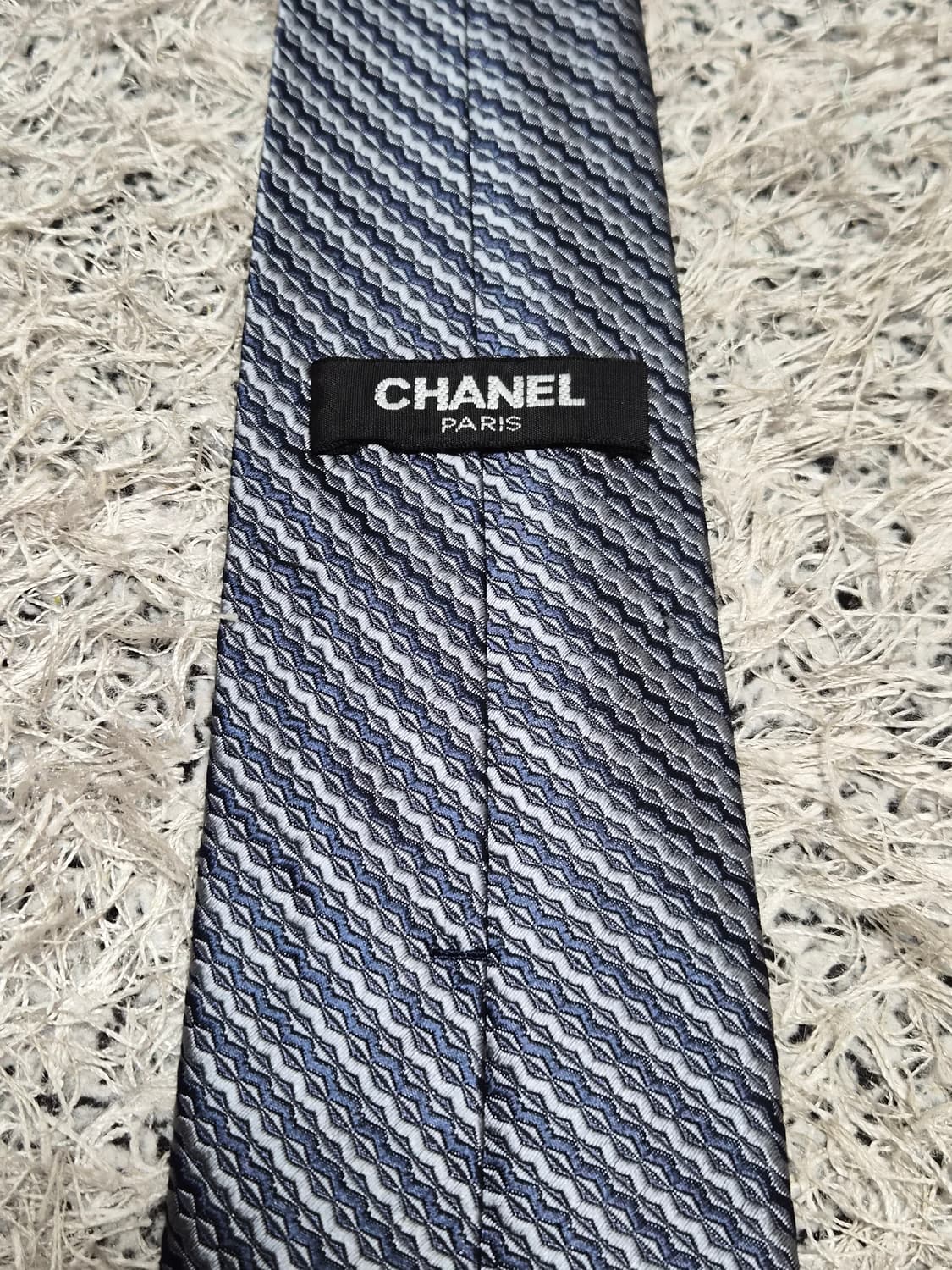 Chanel 사선 패턴 넥타이 Free - N61 상품이미지5