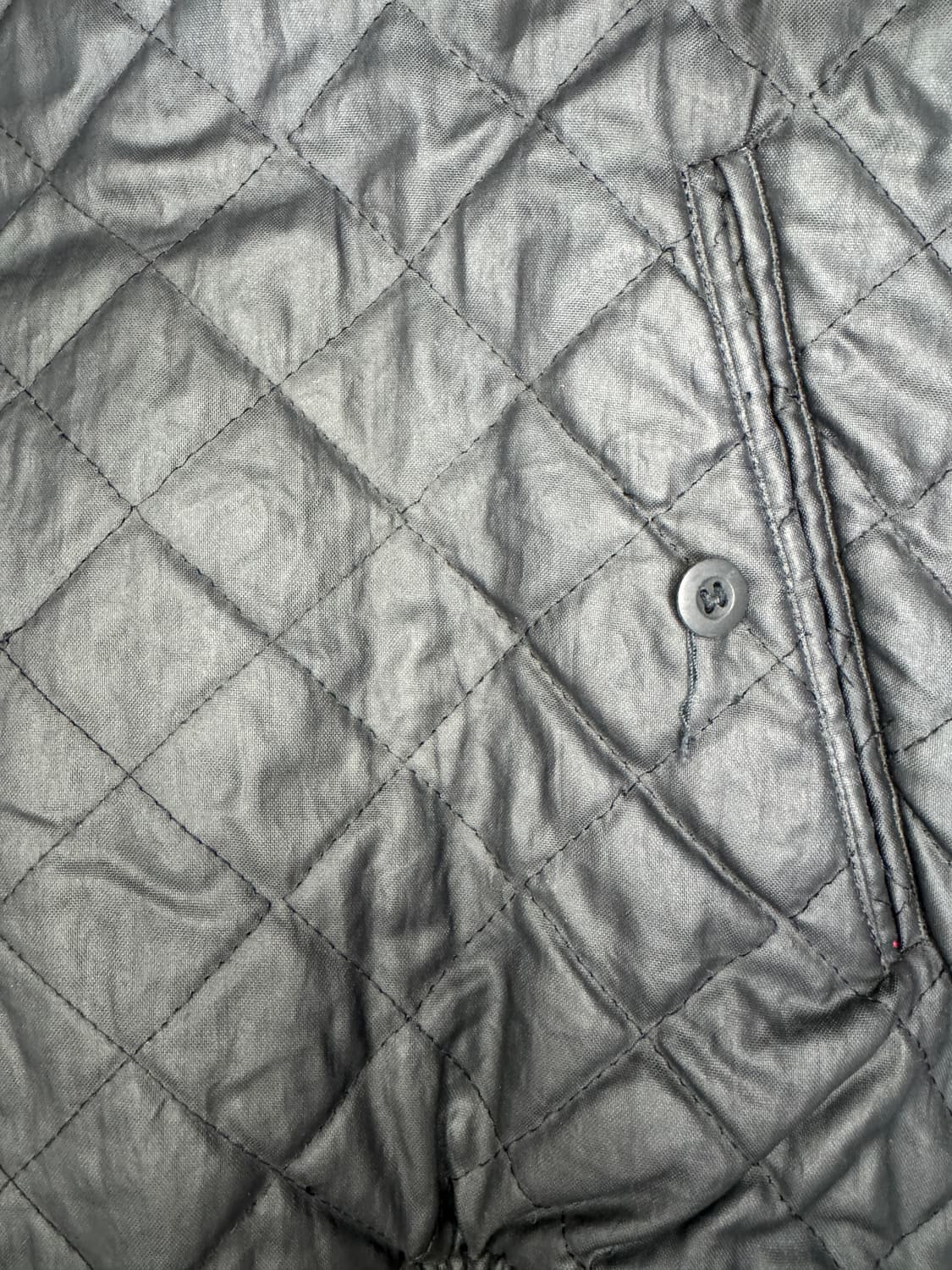 빈티지 미치코 코시노 런던 MICHIKO 리버시블 플리스 퀄팅 블루종 F 상품이미지3