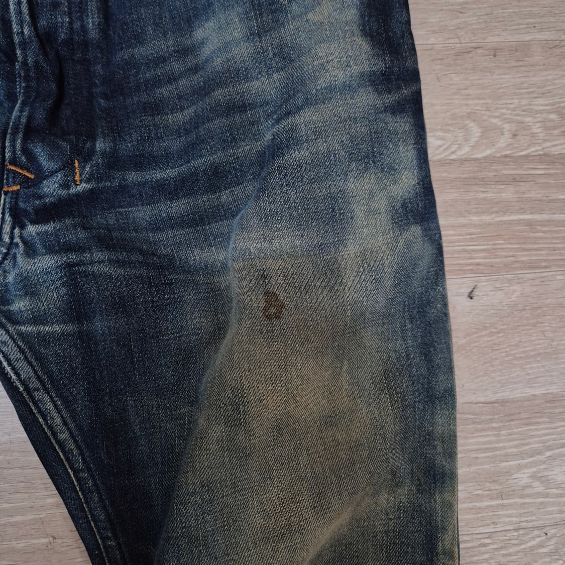 디젤 소가죽 워싱 데님 팬츠 청바지 (32) 상품이미지4