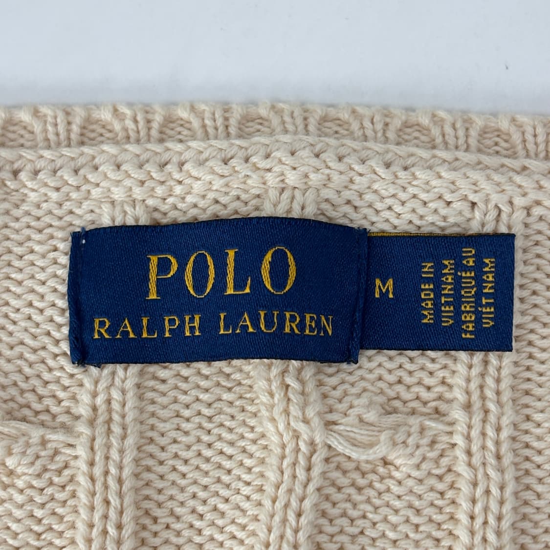 폴로 코튼 케이블 니트 상품이미지7