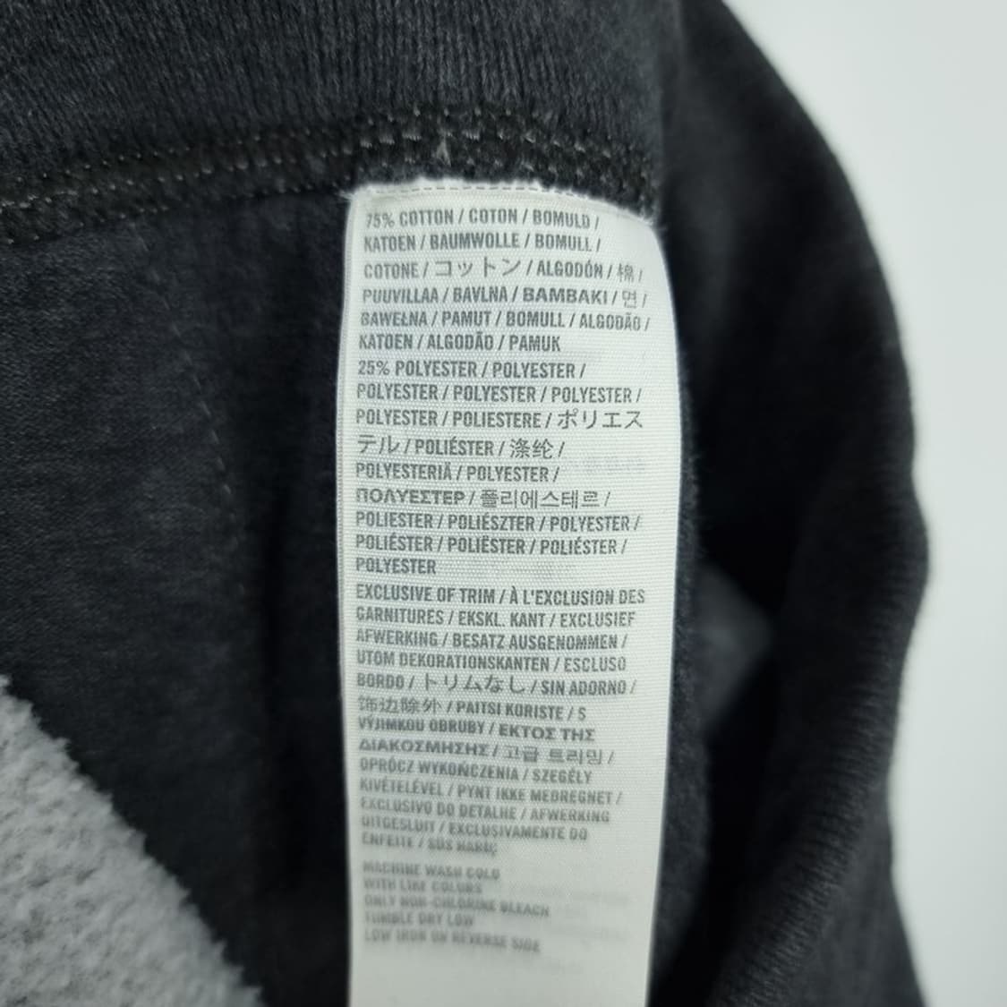 [아베크롬비] Y2K 빅로고 패치 스웻 팬츠 챠콜 M19221 상품이미지8