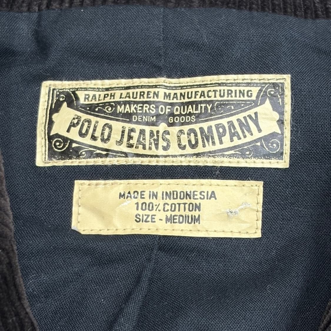 POLO 진스 코듀로이 더블 블레이저 자켓 M 상품이미지4