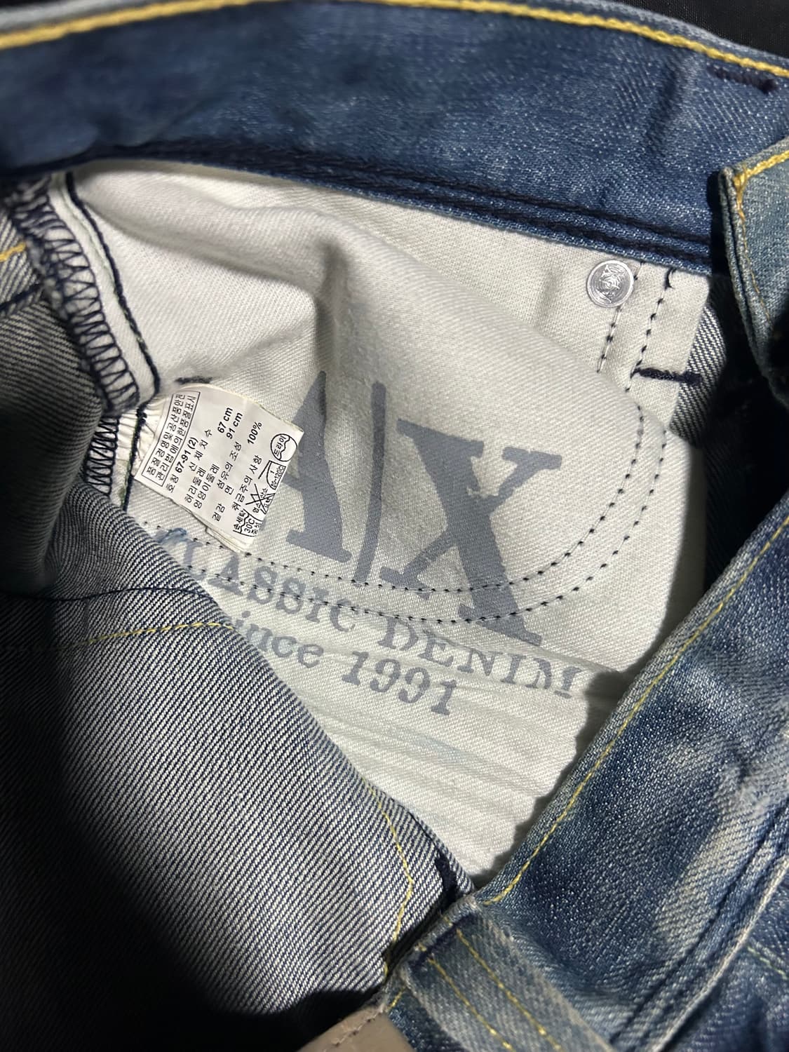 Armani Exchange denim jeans 상품이미지5