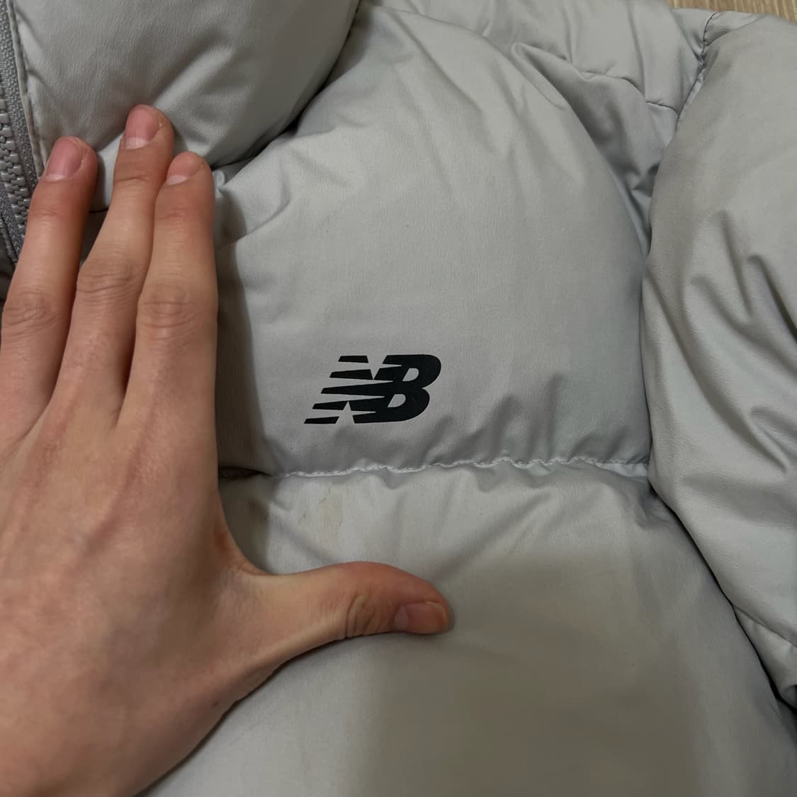 뉴발란스 베이직 구스다운 액티브 숏패딩 S/90  상품이미지3