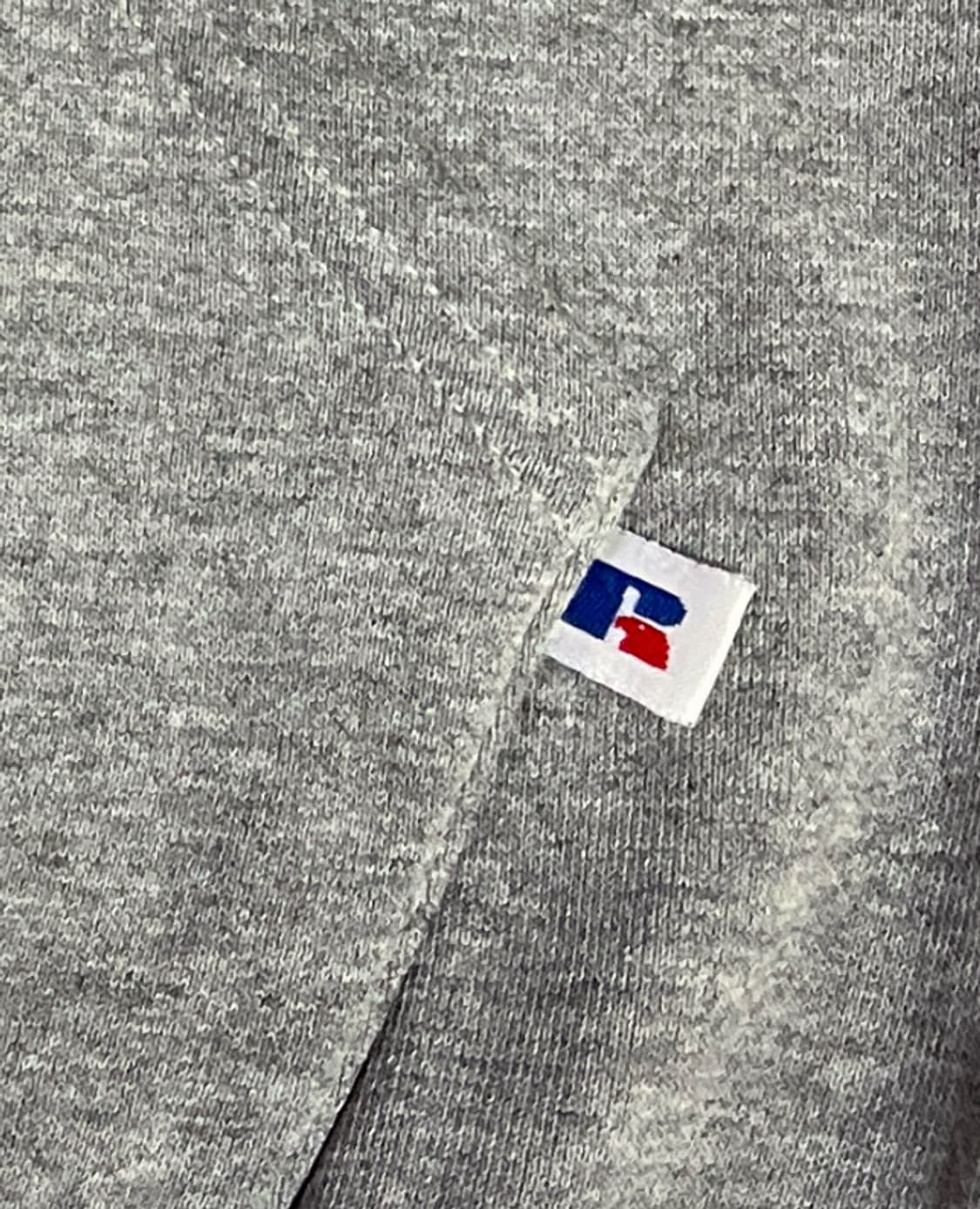 90s 러셀 후드티 그레이 M USA 상품이미지3