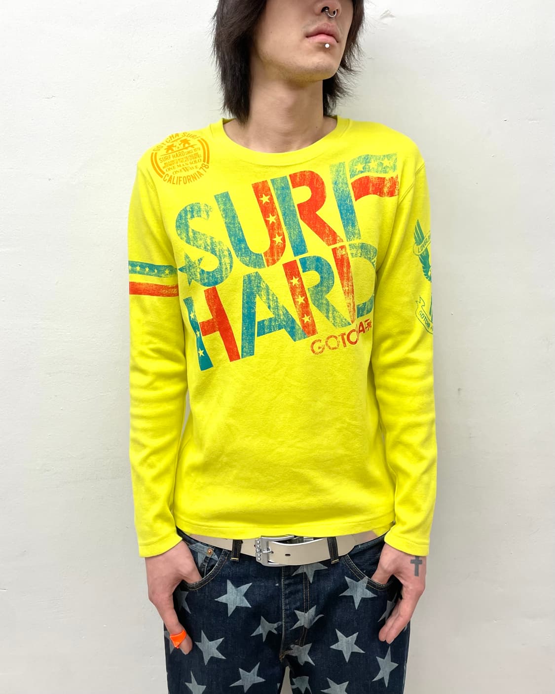 Surfhard retro yellow long-sleeve  상품이미지3