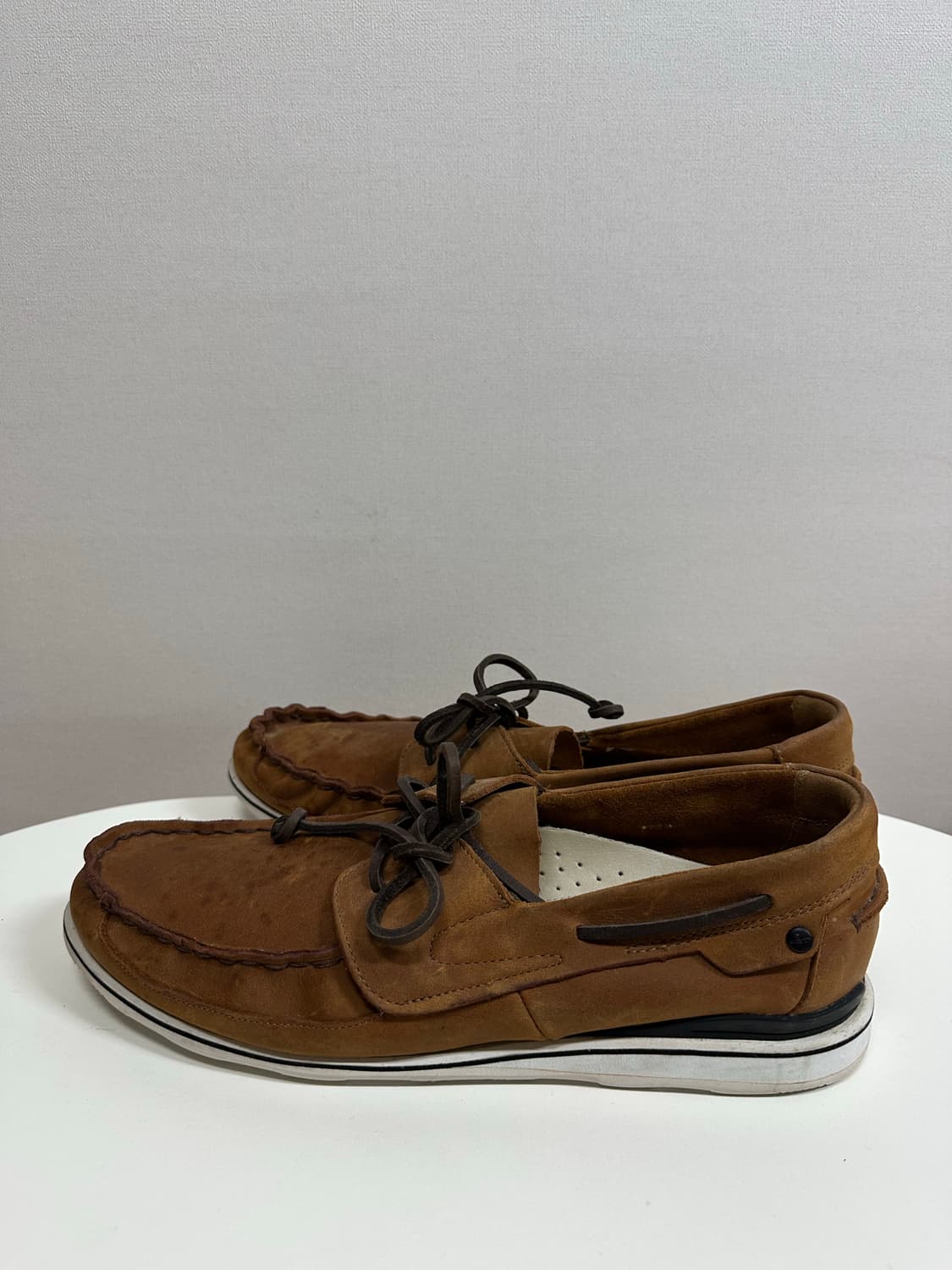 J.SHOES 제이슈즈 브라운 보트슈즈 (280mm) 상품이미지5