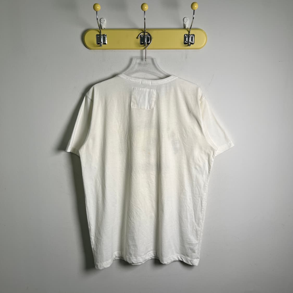 아베크롬비 머슬핏 화이트 반팔 티셔츠 XL 상품이미지2