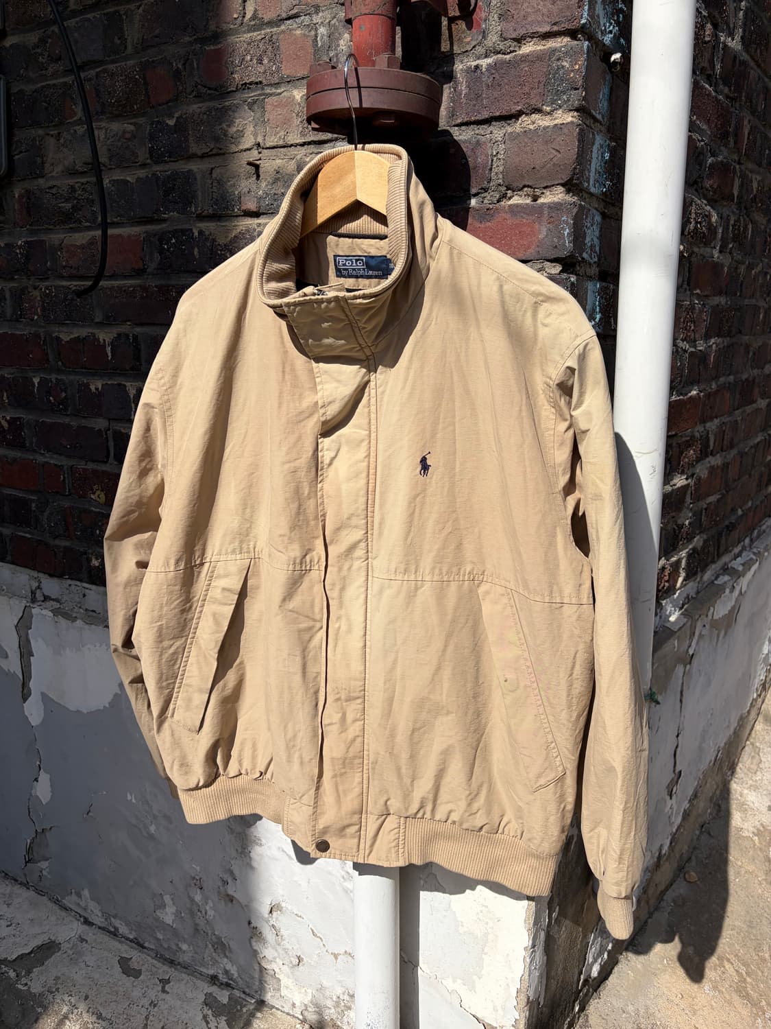 Polo Ralph Lauren 베이지 나일론 봄버 자켓 100 상품이미지1