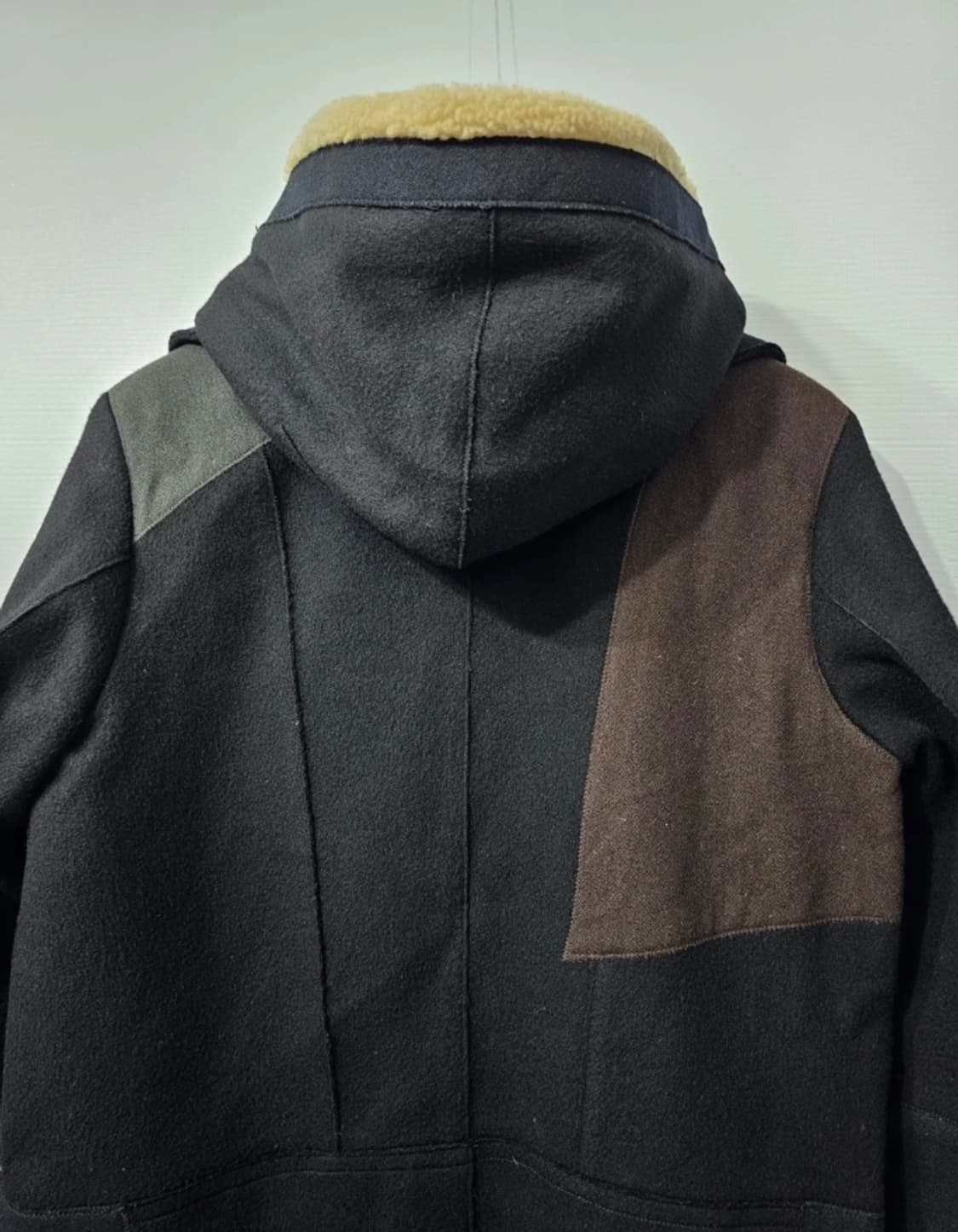 시스템 한섬 SYSTEM 무스탕 후드 패딩 코트 ~55반 상품이미지7