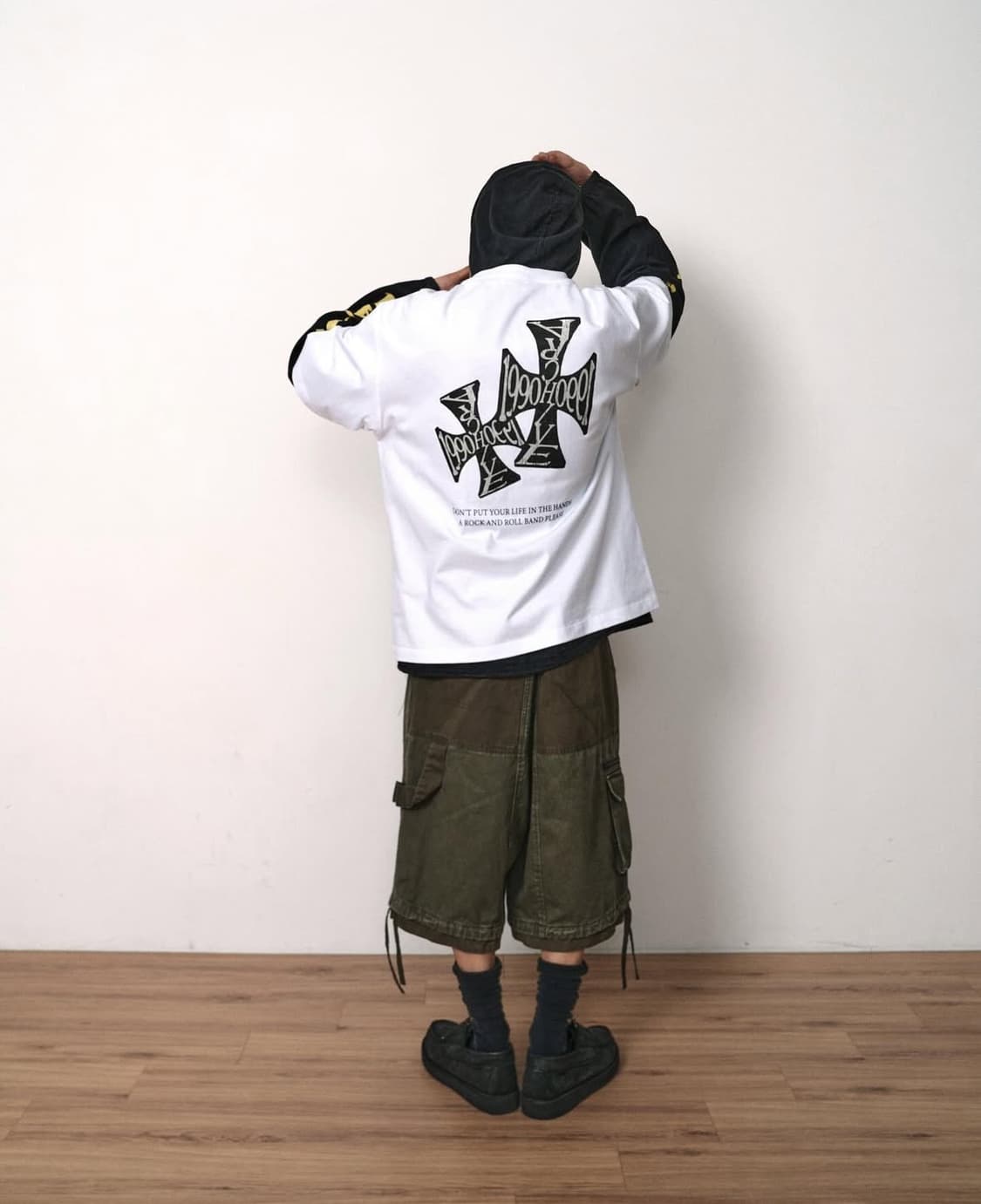 ETCE 24ss 버뮤다팬츠 카키 M 판매합니다.  상품이미지2