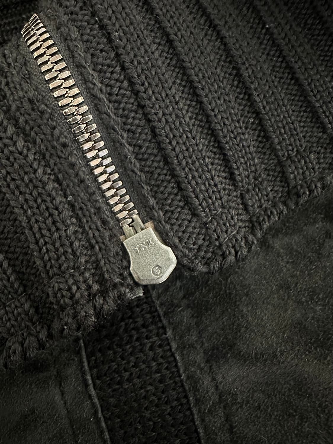 토즈 카프스킨 스웨이드 니트 집업 자켓 상품이미지10