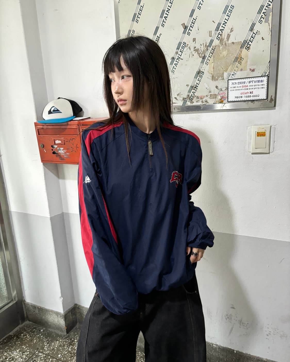 90s THENORTHFACE 블랙 고프코어 고어텍스 플리스집업  상품이미지1