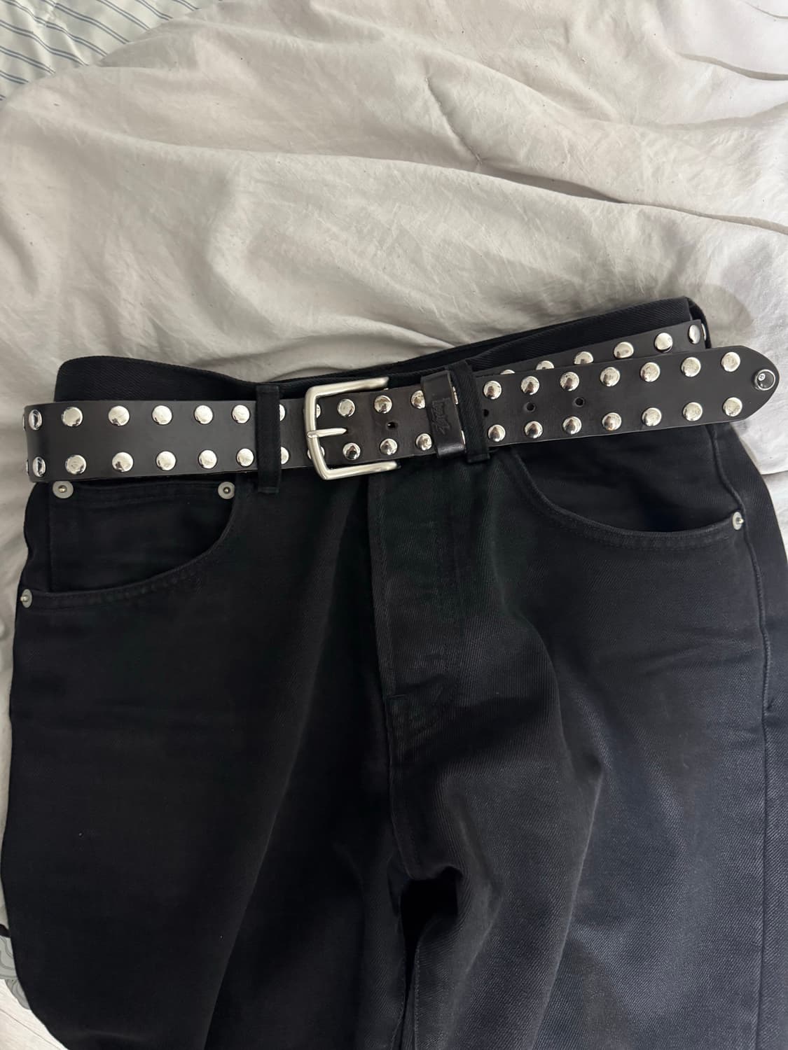 stussy 8ball stud belt 상품이미지2