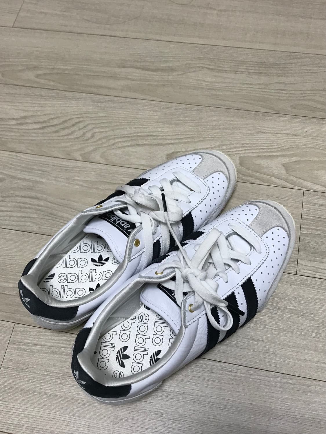 아디다스 재팬 화이트 블랙 상품이미지1